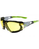 Brýle CXS-OPSIS TIEVA, žlutý zorník, černo - zelené