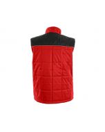 Pánská zimní vesta SEATTLE, červeno-černá