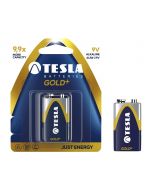 Baterie TESLA 9V GOLD+