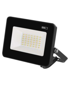 LED reflektor SIMPO 30W, černý, neutrální bílá