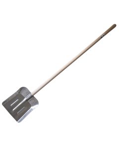 Lopata hliníková malá s násadou | 1500x290x260 mm