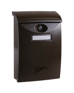 Poštovní schránka PVC hnědá 24x10. 5x34. 5cm