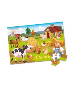 Puzzle farma maxi 48 ks 90 x 60 cm