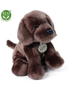 Plyšový pes labrador sedící 30 cm ECO-FRIENDLY