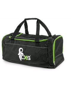 Sportovní taška CXS, černo - zelená, 60 x 30 x 30 cm