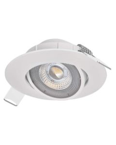 LED bodové svítidlo SIMMI bílé, kruh 5W teplá bílá