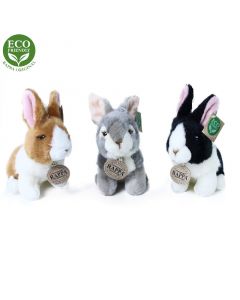 Plyšový králík sedící 16 cm ECO-FRIENDLY