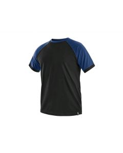 Tričko s krátkým rukávem OLIVER, černo-modré