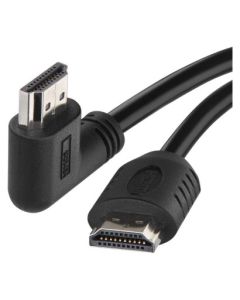 HDMI 2.0 high speed kabel A vidlice - A vidlice 90° 3 m