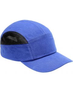 Čepice s plastovou výztuhou SM923, středně modrá