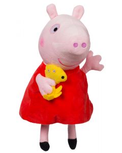 Plyšové prasátko Peppa s kamarádem Peppa Pig 35 cm