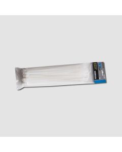 XTLINE Vázací pásky nylonové bílé | 120x2,5 mm, 1bal/50ks