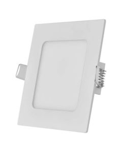 LED vestavné svítidlo NEXXO, čtvercové, bílé, 7W, neutrální bílá