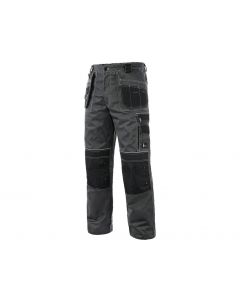 Kalhoty do pasu CXS ORION TEODOR PLUS, pánské, šedo-černé