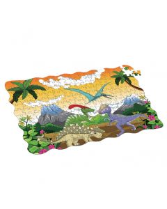 Puzzle dinosauři 208 ks 90x64 cm