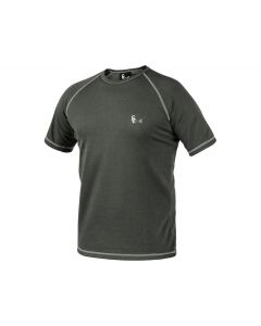 Pánské funkční tričko ACTIVE, kr. rukáv, šedé