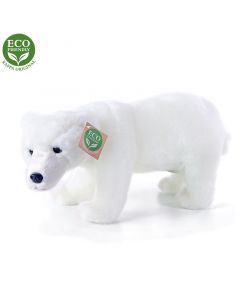 Plyšový medvěd polární stojící 28 cm ECO-FRIENDLY