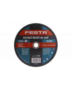 Kotouč řezný FESTA na kov 230x1. 6x22. 2mm