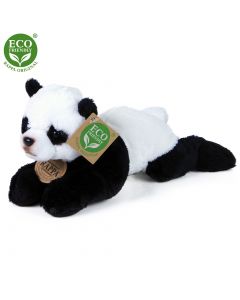 Plyšová panda ležící 18 cm ECO-FRIENDLY