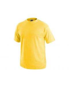 Tričko CXS DANIEL, krátký rukáv, žluté