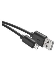 Rychlonabíjecí a datový kabel USB-A 2.0 / micro USB-B 2.0, Quick Charge, 0,2 m, černý