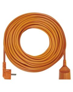 Prodlužovací kabel 40 m / 1 zásuvka / oranžový / PVC / 230 V / 1,5 mm2