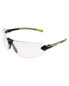 Brýle CXS Fossa, černo-zelené, čirý zorník