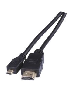 HDMI 2.0 high speed kabel ethernet A vidlice-D vidlice 1,5m