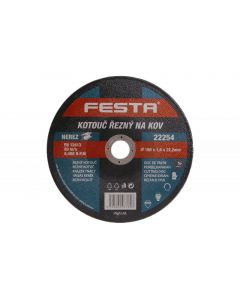 Kotouč řezný FESTA na kov 180x1. 6x22. 2mm