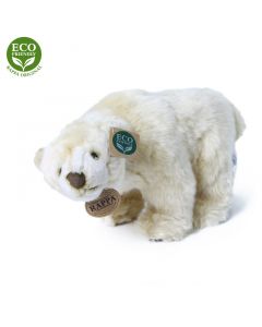 Plyšový lední medvěd stojící 33 cm ECO-FRIENDLY
