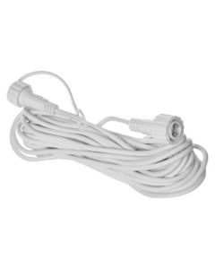 Prodlužovací kabel pro spojovací řetězy Profi bílý, 10 m, venkovní i vnitřní