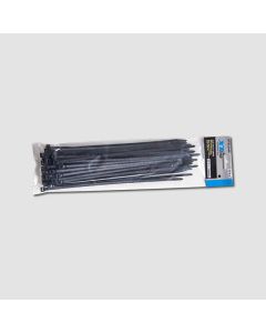 XTLINE Vázací pásky nylonové černé | 300x4,8 mm, 1bal/50ks