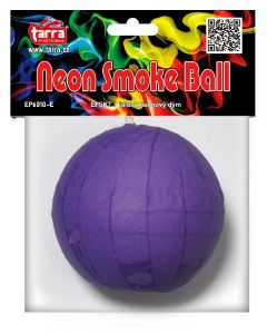 Dýmovnice fialová 1ks Neon Smoke Ball