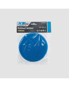 XTLINE Kotouč leštící pěnový pro leštící brusku | modrý (měkký) 150 mm