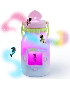 Fairy Finder - Růžová sklenice na chytání víl