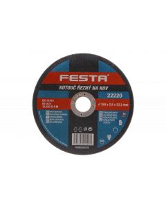 Kotouč řezný FESTA na kov 150x2. 5x22. 2mm